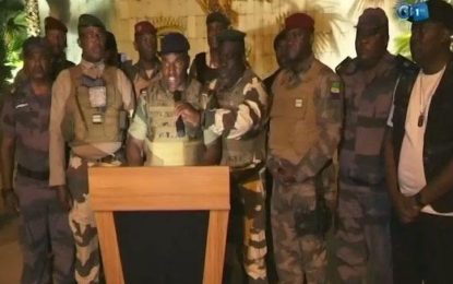 Gabon Military takes over country, arrested President