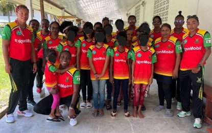 Guyana Amazon Warriors Women inspire and empower at Shaheed’s Girls Home visit