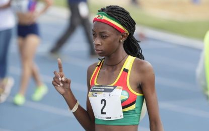 Tianna springs into 200m final at Commonwealth Youth Games