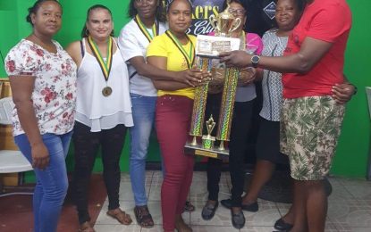 1966 LAW the winners of Strikers Sports Club All Female Domino Summer Special 2023