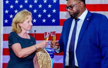 U.S. committed to Guyana’s development – Ambassador Lynch