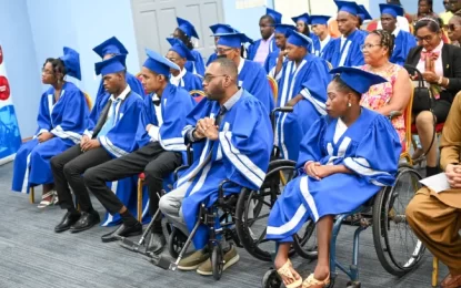 20 persons living with disabilities graduate from training course