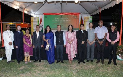 Indian official wraps up two-day visit to Guyana