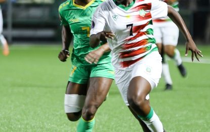 Concacaf W Road to Gold Cup 2023…  Lady Jags edge Suriname 1 – 0