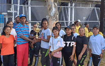 Saint Pius Circle Tennis Club win MCYS NSC, A. Munroe organised All Female competition