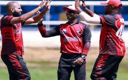 Cariah’s carnage helps Red Force sink Harpy Eagles by 114 runs