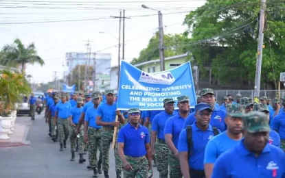 Men on a Mission celebrates one –year anniversary with march through the city