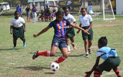  MVP Sports Pee-Wee Girls U11 Football Quarterfinals unfolds today