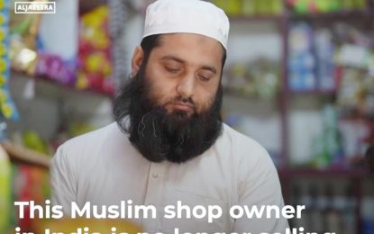 Muslim shops in India are boycotting Israeli products