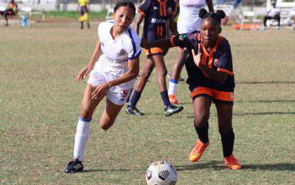 Guyana Police Force defeat Fruta Conquerors to maintain Women’s League Division 1 lead
