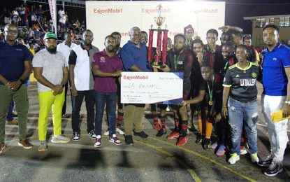 LA Ballers score $1M ExxonMobil Futsal title in Linden