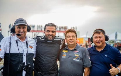 Driver Vishok Persaud breaks Group 4 lap record during final race thriller
