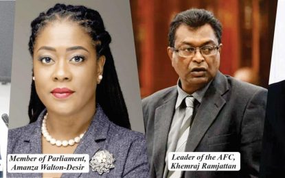 Opposition calls on Jagdeo to apologise for derogatory remarks about female MP