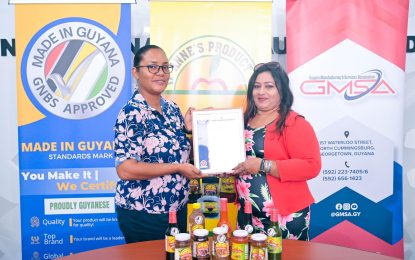 Anne’s Products – agro-processed condiments to look for this holiday season bearing the ‘Made in Guyana’ label