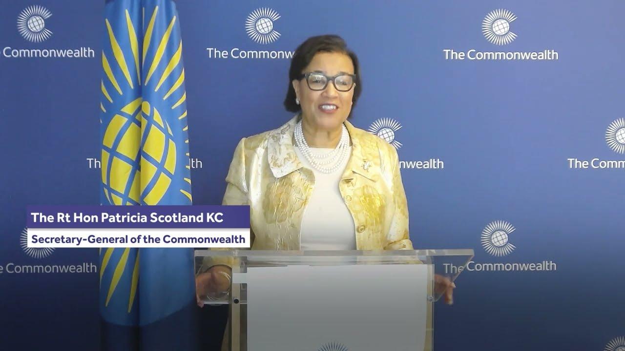 Commonwealth Secretary-General, Rt Hon. Patricia Scotland KC