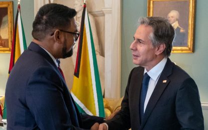 U.S. reaffirms ‘unwavering support’ for Guyana