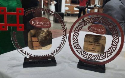 Iwokrama wins two awards at Visit Rupununi’s award ceremony. 