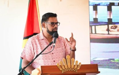 Govt. to help cushion sand woes in Berbice – Pres. Ali