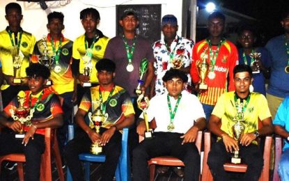 WCA/ WCC recognises youth players at Awards Ceremony