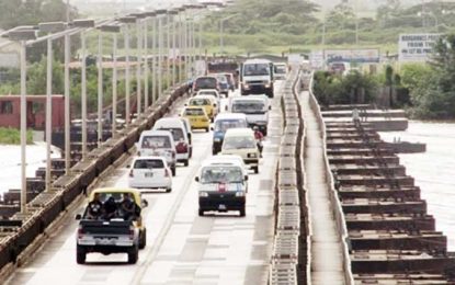 Drivers can be banned for overtaking on Demerara Harbour Bridge – Management says