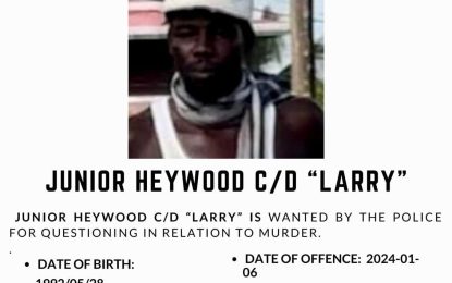 “Larry” wanted for murder of Nabaclis man