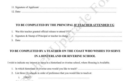 ‘Upgrade to Assistant Master/Mistress’ – Education Min. tells newly graduated teachers
