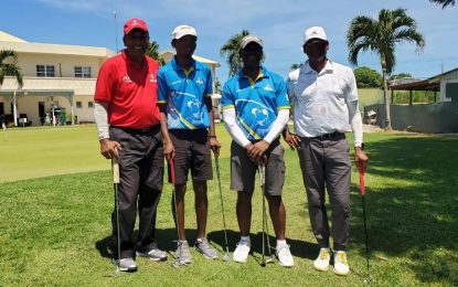 Guyanese Golfers tee off preparation ahead of Trinidad Invitational Open