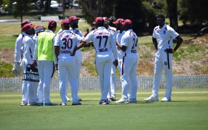 Seamers find rhythm, Da Silva shows with bat as WI on top against Cricket Australia’s XI heading into final day of warm-up match