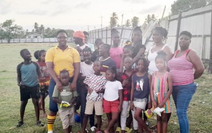 Guyana Police force East Coast Division helps Youth and Sports clubs in division