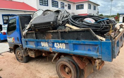 Two arrested, three escaped over $2M worth of stolen copper wire