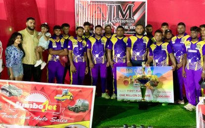 Cotton Tree crowned AJM Mash It Up T20 champions