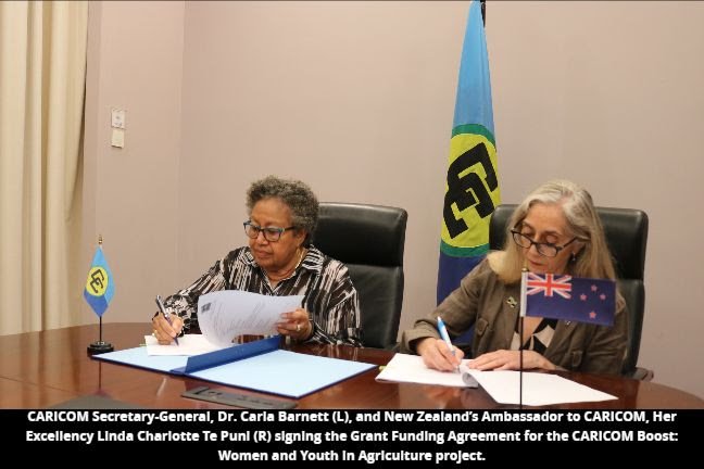 CARICOM’s food security drive receives US$1.6M boost from New Zealand - Kaieteur News