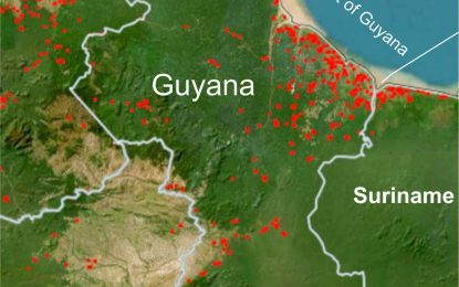 Severe dry weather fueling wildfires across Guyana