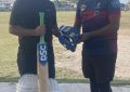 Another young cricketer benefits from Project “Cricket Gear for young and promising cricketers in Guyana”, thanks to Star Sports Awards and Trophies