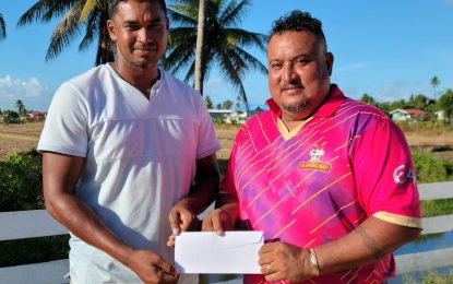 FL Sport assists Essequibo’s U-13 cricket team