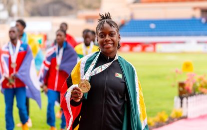 Hinckson’s historic gold, Mixed Relay record the story for Guyana at CARIFTA 2024