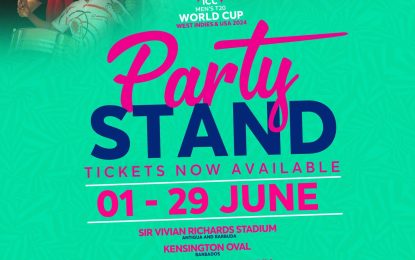 Party Stand tickets for ICC Men’s T20 World Cup 2024 go on sale