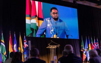 Guyanese President delivers powerful address on opening day of CARICOM Cricket symposium