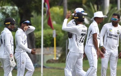 Harpy Eagles, Scorpions lock up as action resumes today in at Sabina Park 