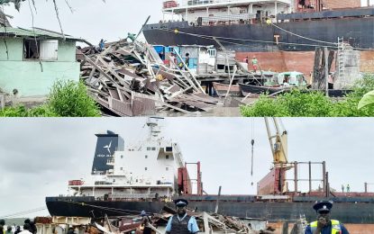 Stabroek Market wharf collapses, several injured