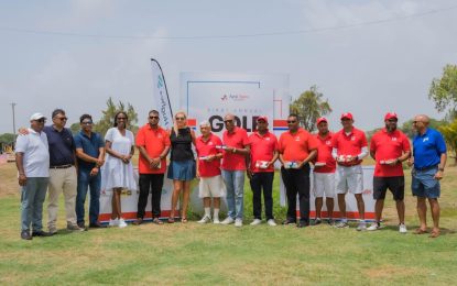 Team Digicel Guyana dominate AMCHAM Golf Tournament