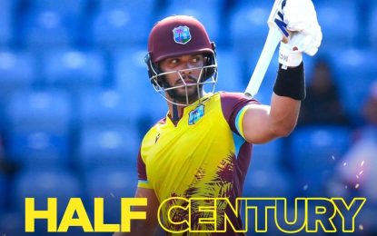 Hendricks’ 87 in vain as King shines on home soil for West Indies