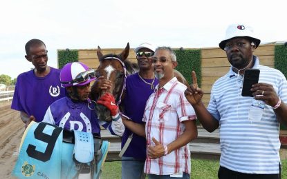 Guyanese horse owner proud after first win in Jamaica