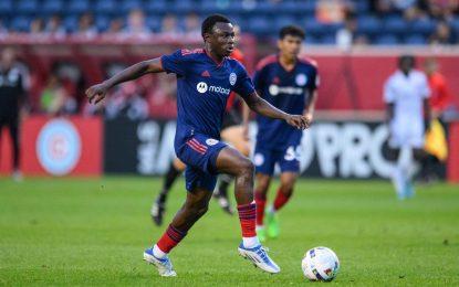 Chicago Fire FC Signs Omari Glasgow to Short-Term Loan 