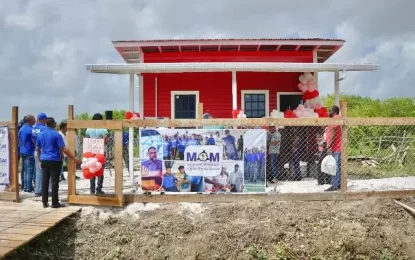 Single mother of three gets new home from MoM