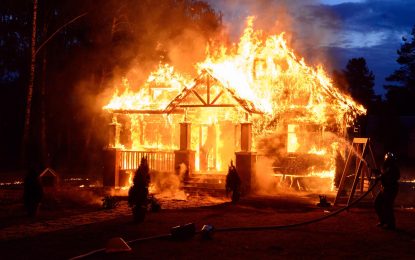 Woman sets house on fire after argument with husband