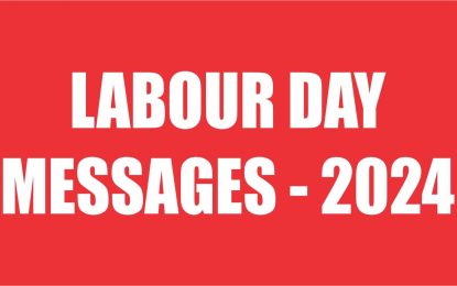 Labour Day Messages – 2024