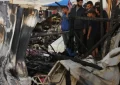 Over 40 murdered in Israeli air strike on plastic tents