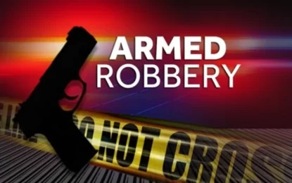 Bandits beat man to head with gun during robbery