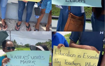Region Two teachers join nationwide calls for collective bargaining